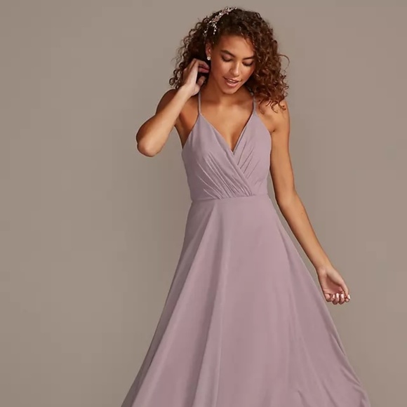 david's bridal lavender haze bridesmaid dresses Austin Junior Bridesmaid Dress Gown for Weddings main image 1
